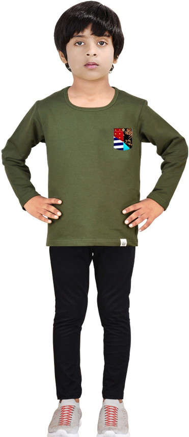 Paper Crane Boys Casual T-shirt Trouser 