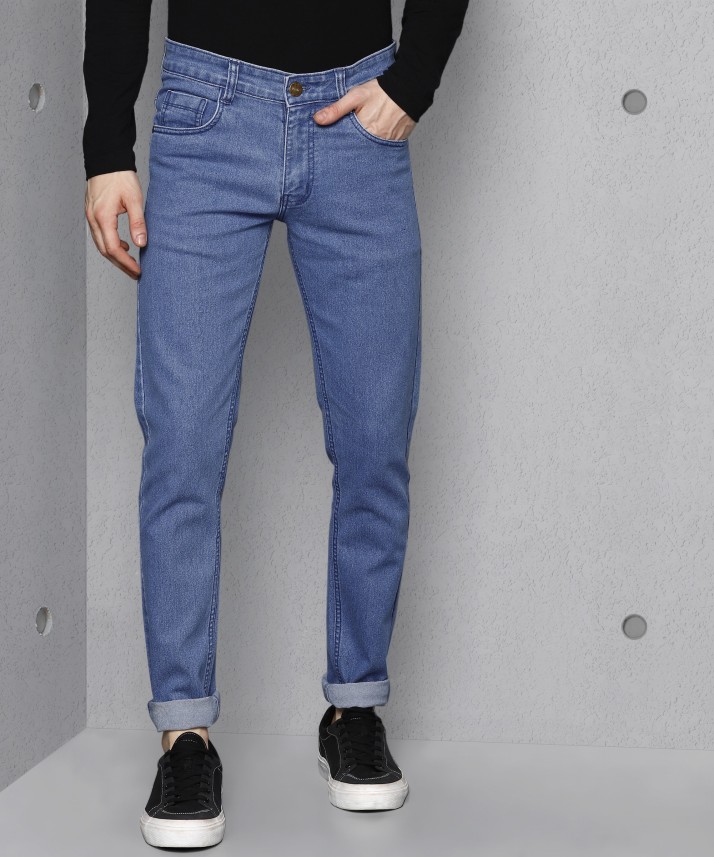 metronaut slim men light blue jeans