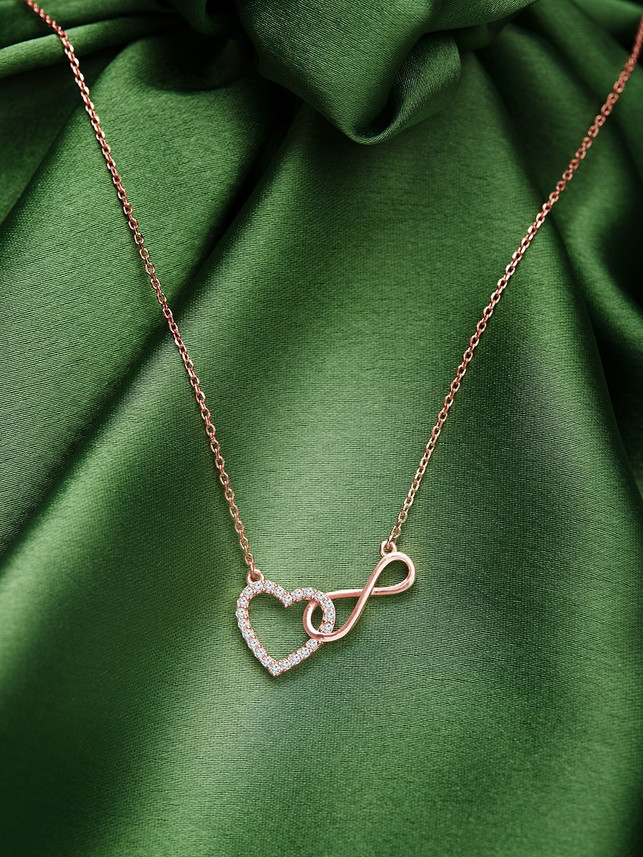 GIVA 925 Sterling Silver Rose Gold 