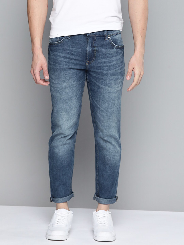 Buy Mast \u0026 Harbour Slim Men Blue Jeans 