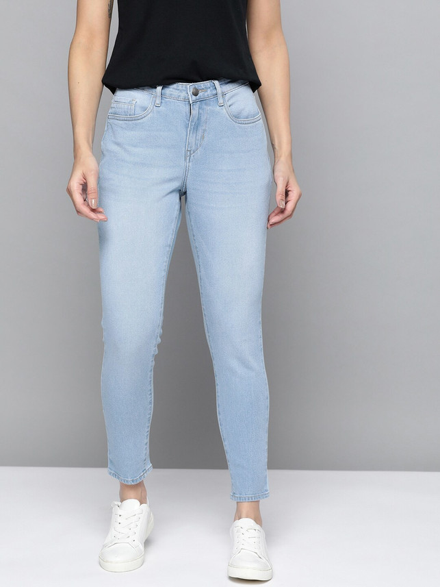 Mast \u0026 Harbour Skinny Women Blue Jeans 