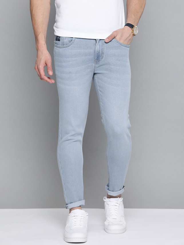 Mast \u0026 Harbour Skinny Men Blue Jeans 