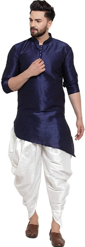 BANKEY BIHARI Men Kurta and Dhoti Pant 