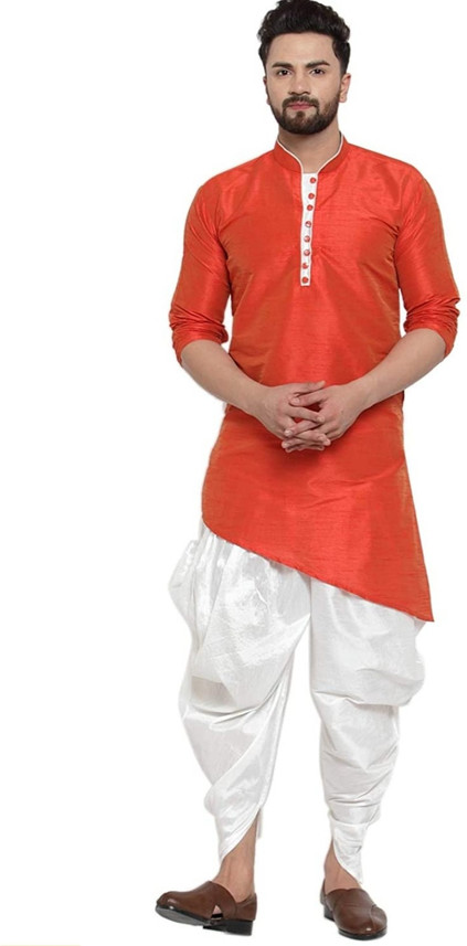 BANKEY BIHARI Men Kurta and Dhoti Pant 