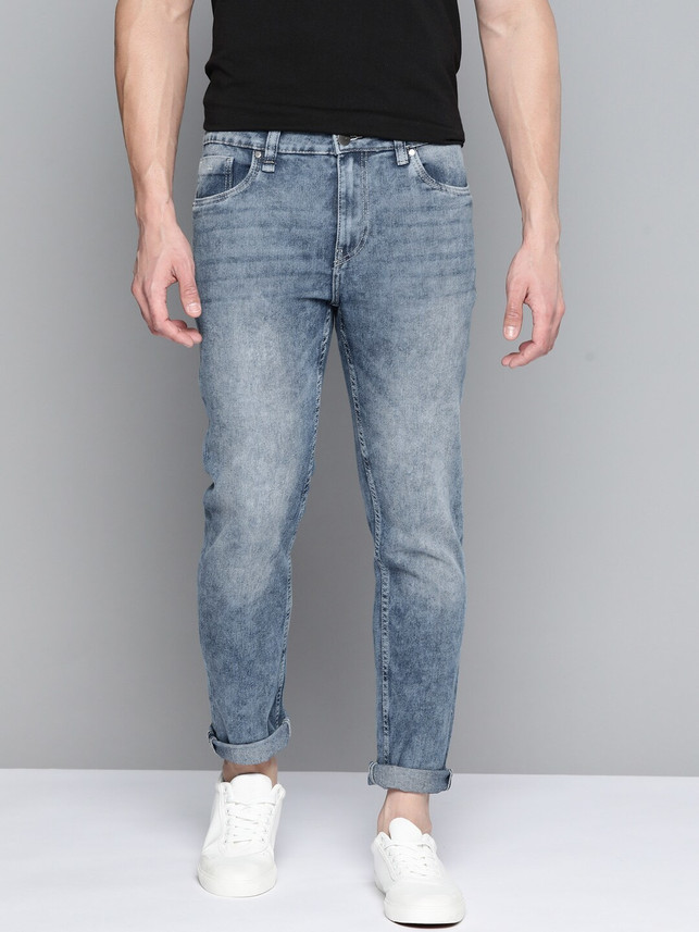 Mast \u0026 Harbour Skinny Men Blue Jeans 