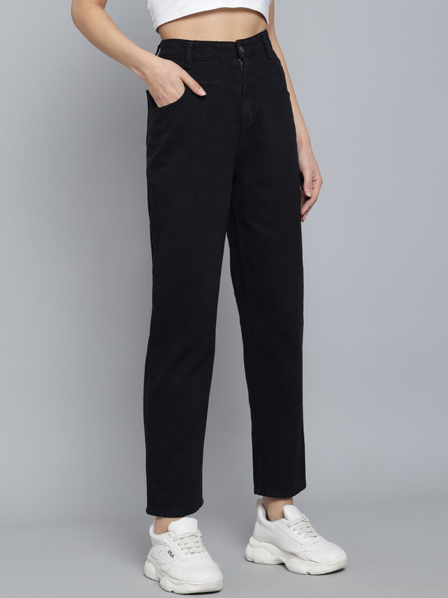 KOTTY Slim Women Black Jeans - Buy 