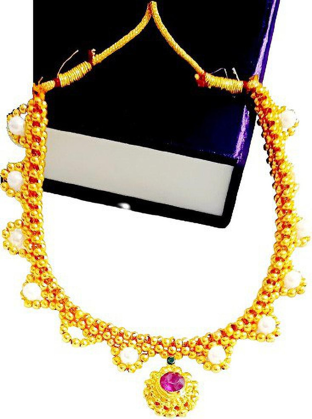 Gm Gold Aqua Polish Golden Maharani Thushi