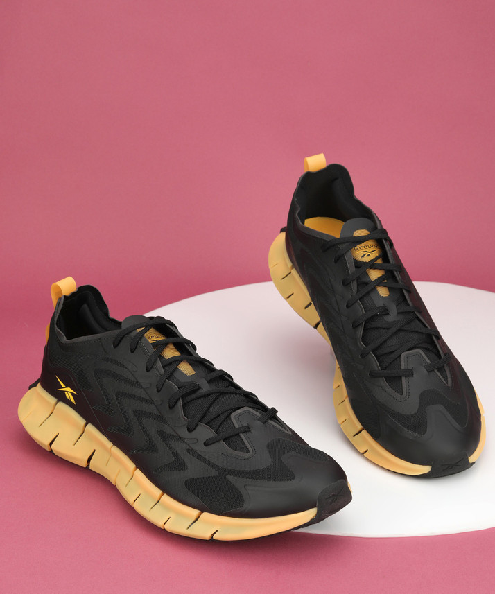 reebok zig kinetica yellow