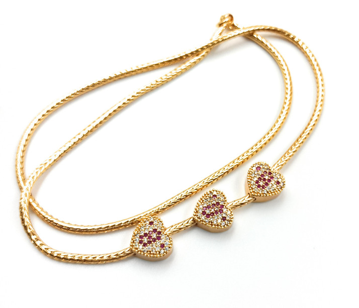 PBM CREATIONS HEART Gold Covering Mop 
