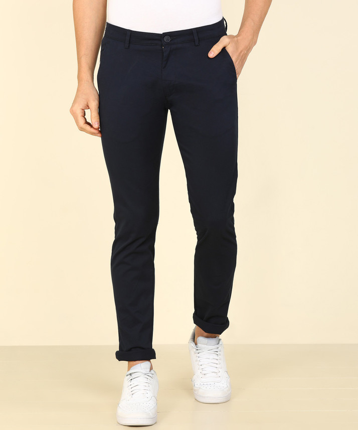 PETER ENGLAND Regular Fit Men Dark Blue 