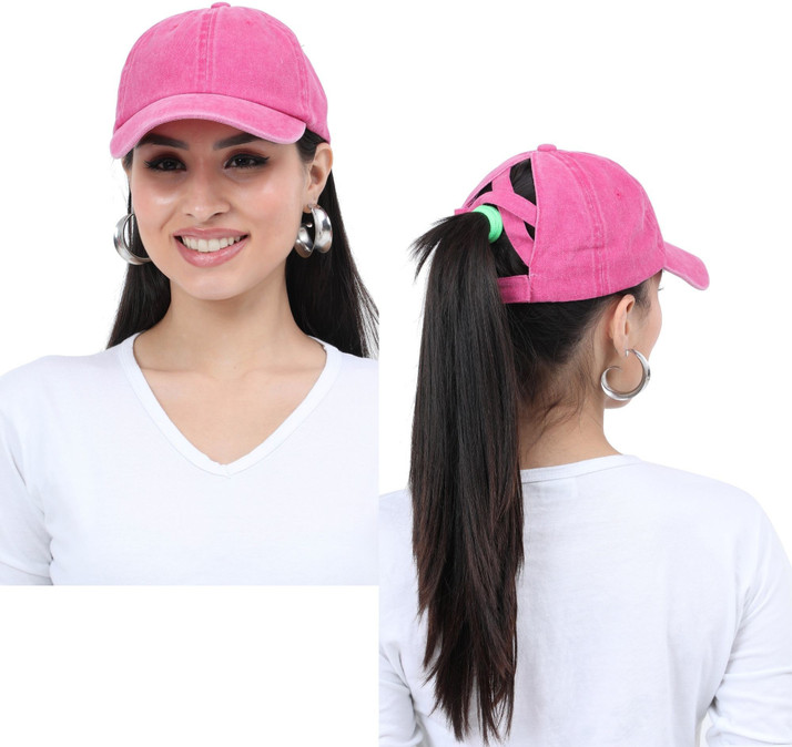 Women \u0026 girls with Ponytail Hole Cap 