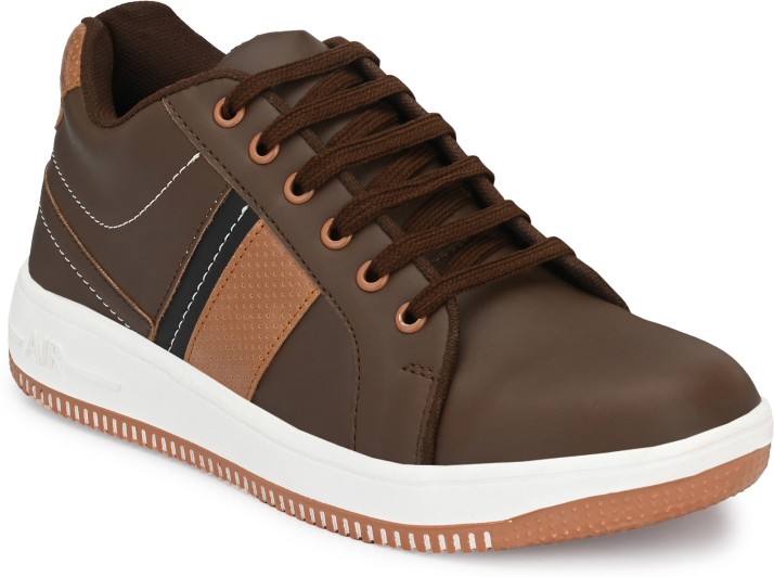 brown casual shoes flipkart