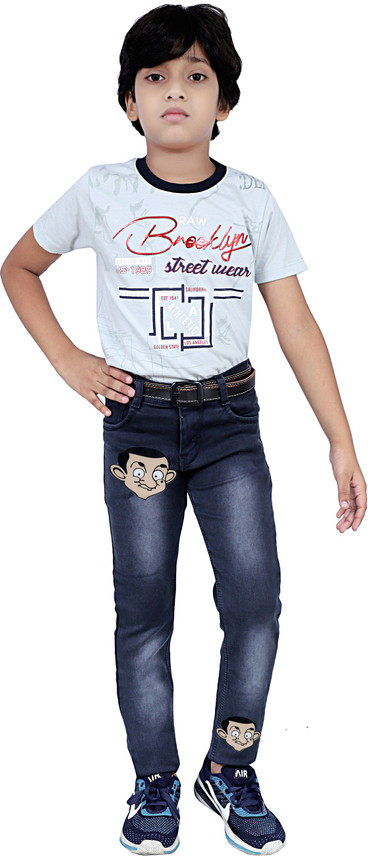 Denim Street Slim Boys Blue Jeans - Buy 