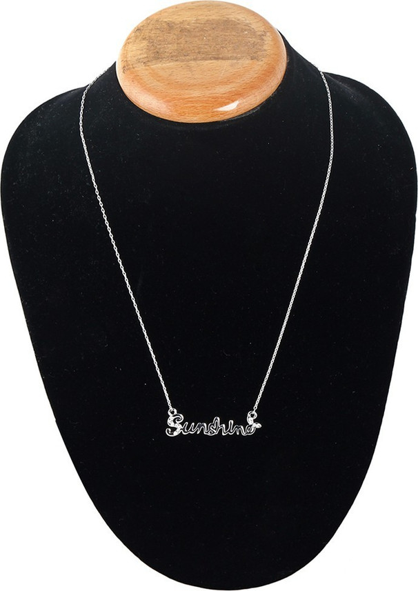 Aaishwarya Sunshine Word Silver Pendant 