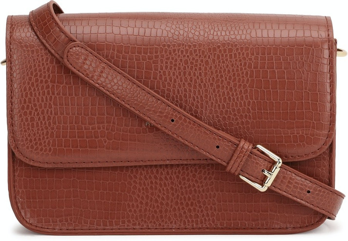 Allen Solly Red Sling Bag Sling Bags 