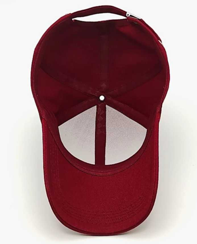 fashion cap for womens and mens red 