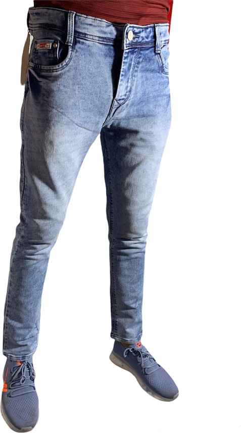 FLU Slim Men Blue Jeans - Buy FLU Slim 