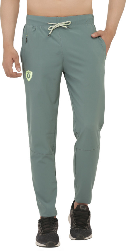 REECK Printed Men Green Track Pants 