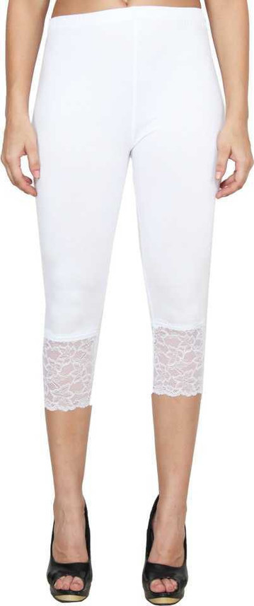 Stylish Net Capri Leggings Women 