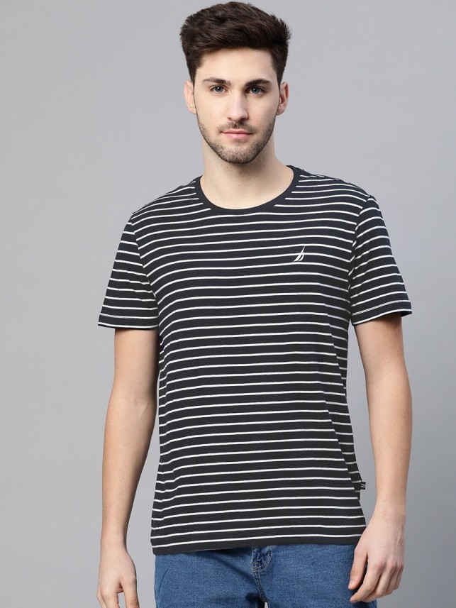 nautica striped t shirt