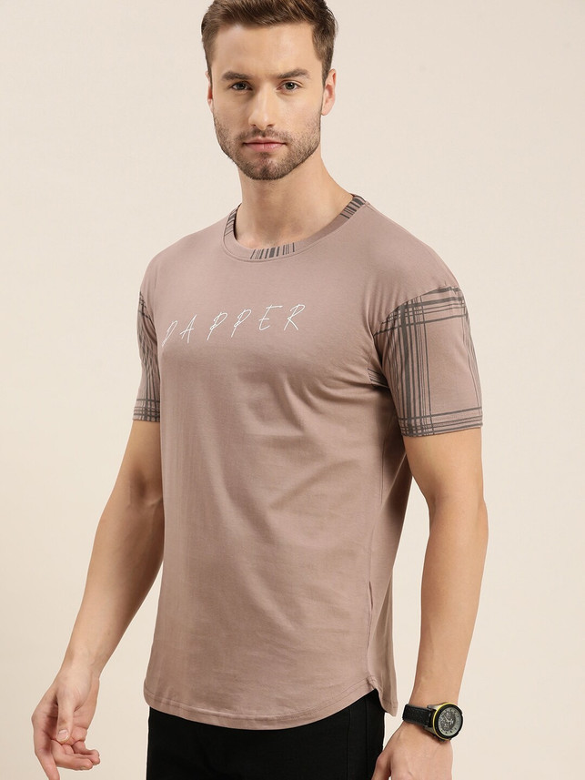Moda Rapido Printed Men Round Neck 