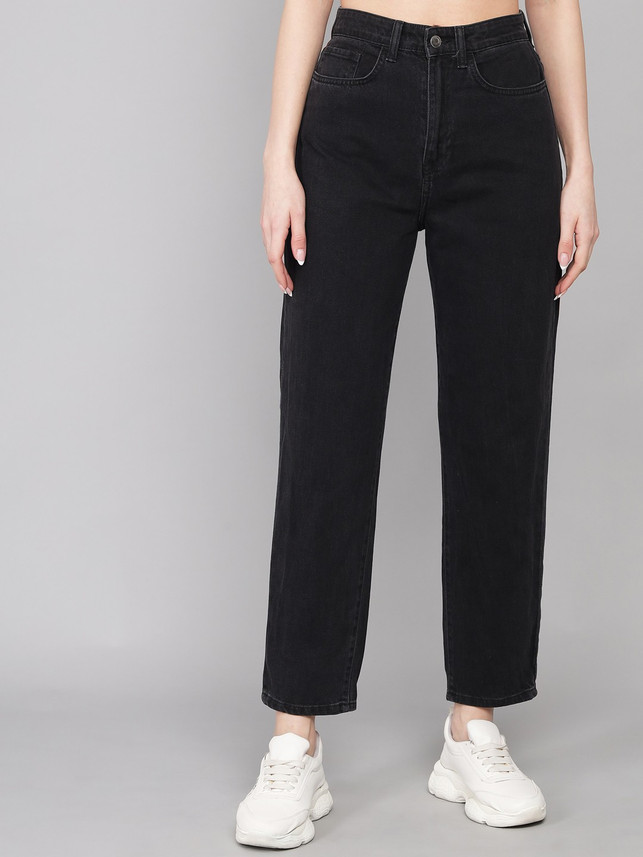 GUTI Boyfriend Women Black Jeans - Buy 