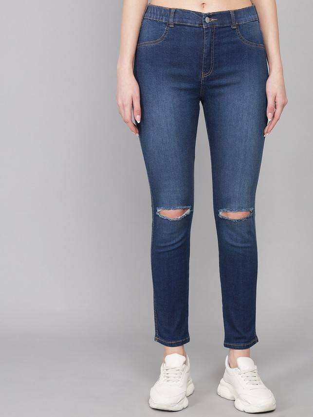 GUTI Skinny Women Blue Jeans - Buy GUTI 