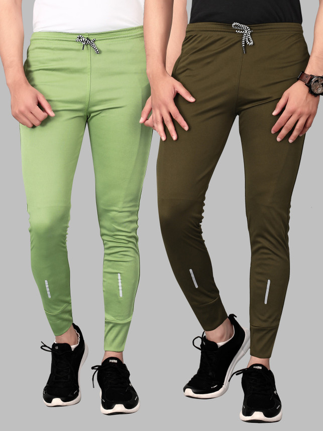 GLEAMRUSH Printed Men Dark Green, Light 