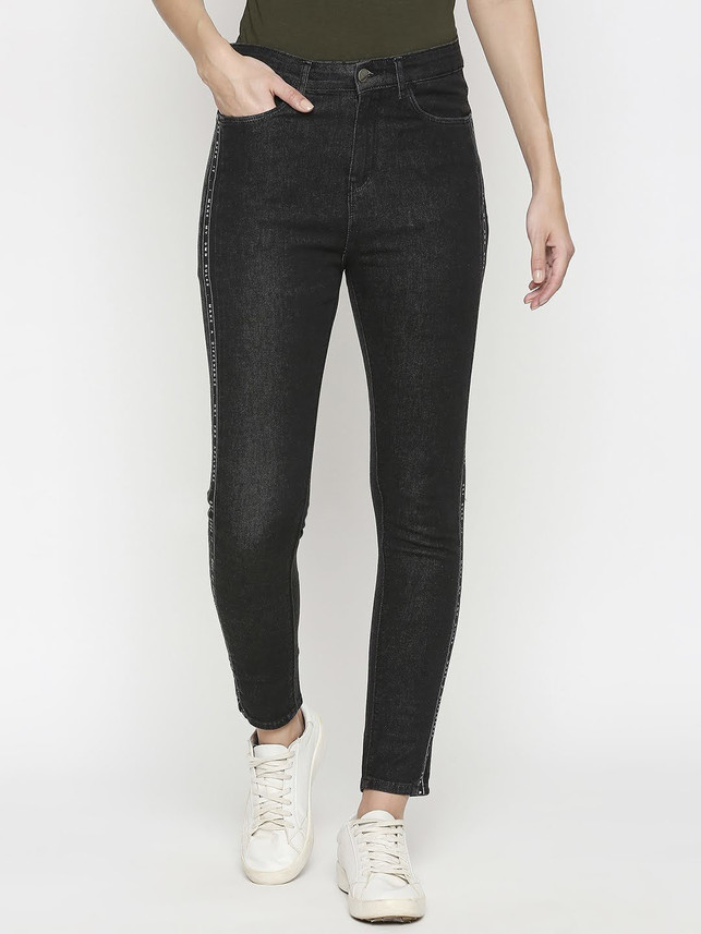 Spykar Skinny Women Black Jeans - Buy 