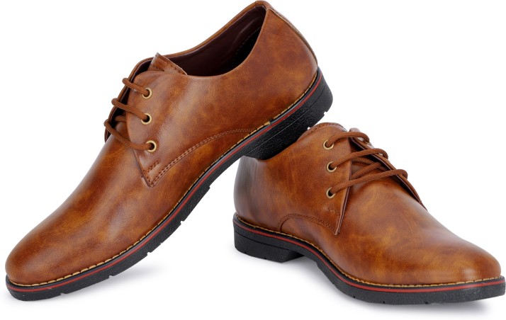 tan formal shoes flipkart