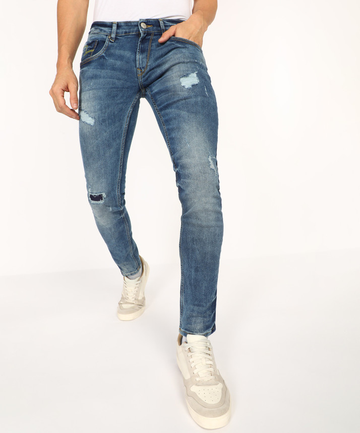 Spykar Slim Men Blue Jeans - Buy Spykar 