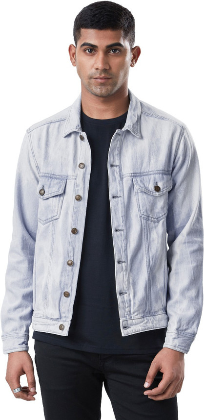 Full Sleeve Solid Men Jacket 