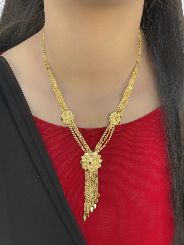 Gold-plated Plated Copper Necklace 