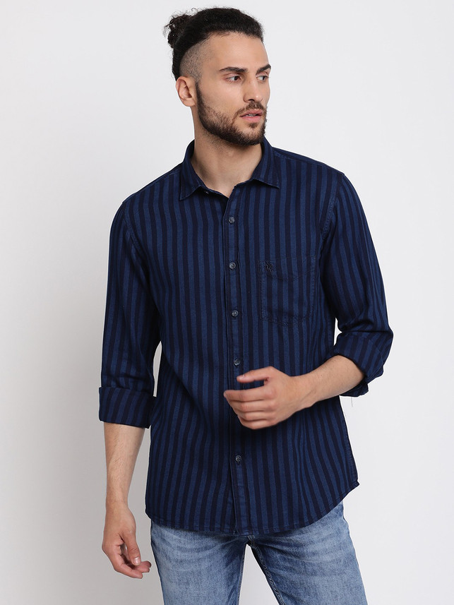 Buy CANTABIL Men Checkered Casual 