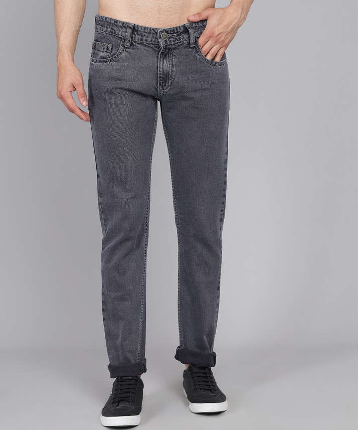STUDIO NEXX Slim Men Dark Grey Jeans 