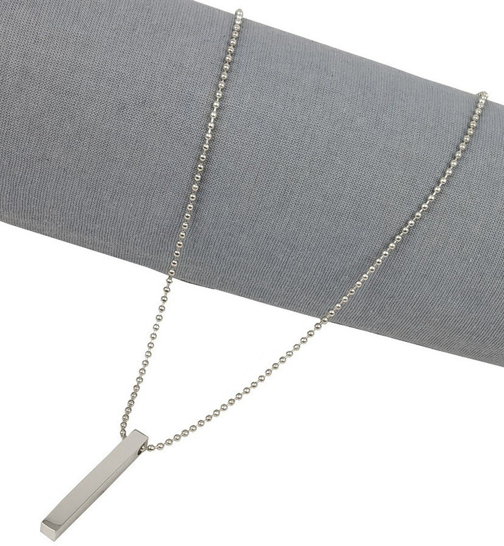 De-Ultimate Silver 3D Vertical Bar 