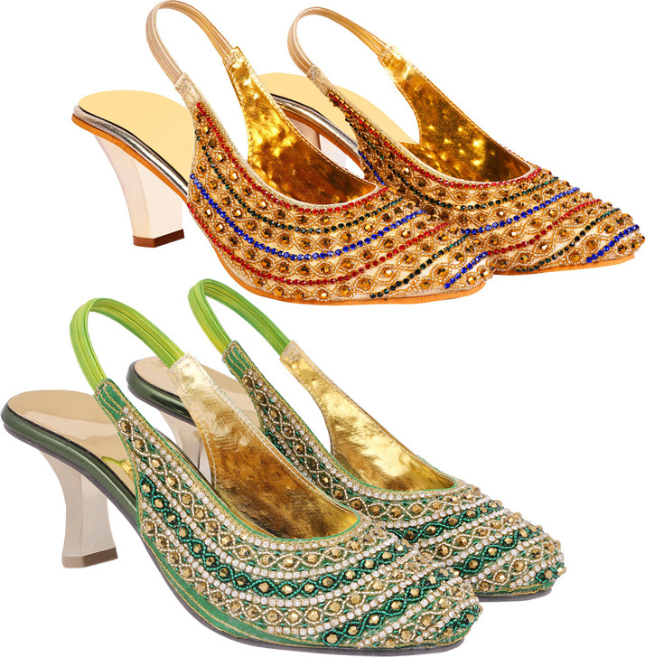 Zionk Women Neutral Heels - Buy Zionk 