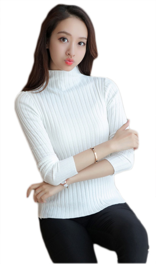 SDK Self Design Women High Neck White T 