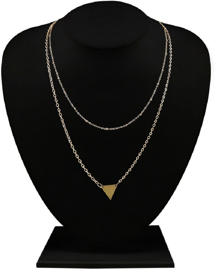 Gold-plated Plated Alloy Necklace Set 