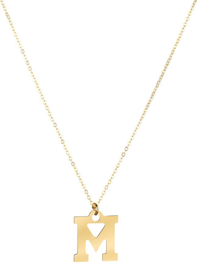 Gold Plated Pendant Necklace For Girls 