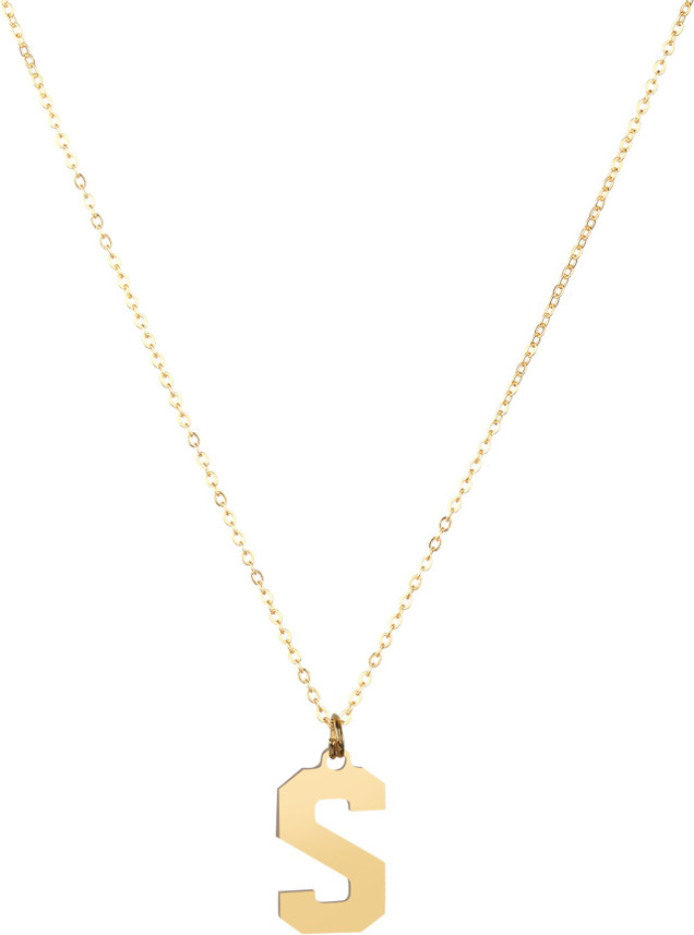 Gold Plated Pendant Necklace For Girls 