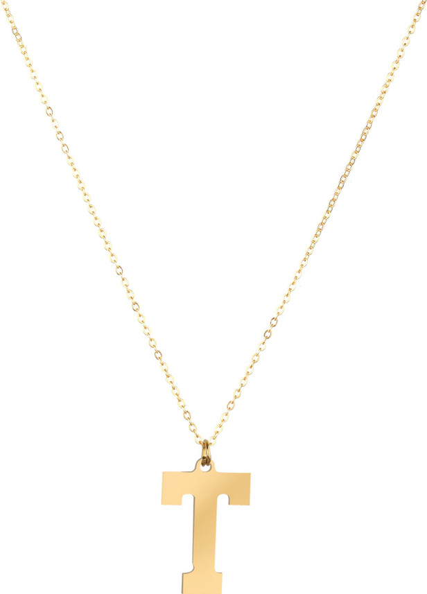 Gold Plated Pendant Necklace For Girls 