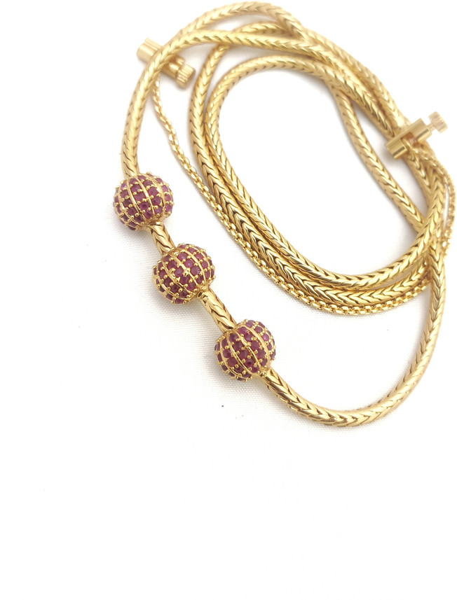 Hanaa Gold Thali Kodi Mugappu Chain 