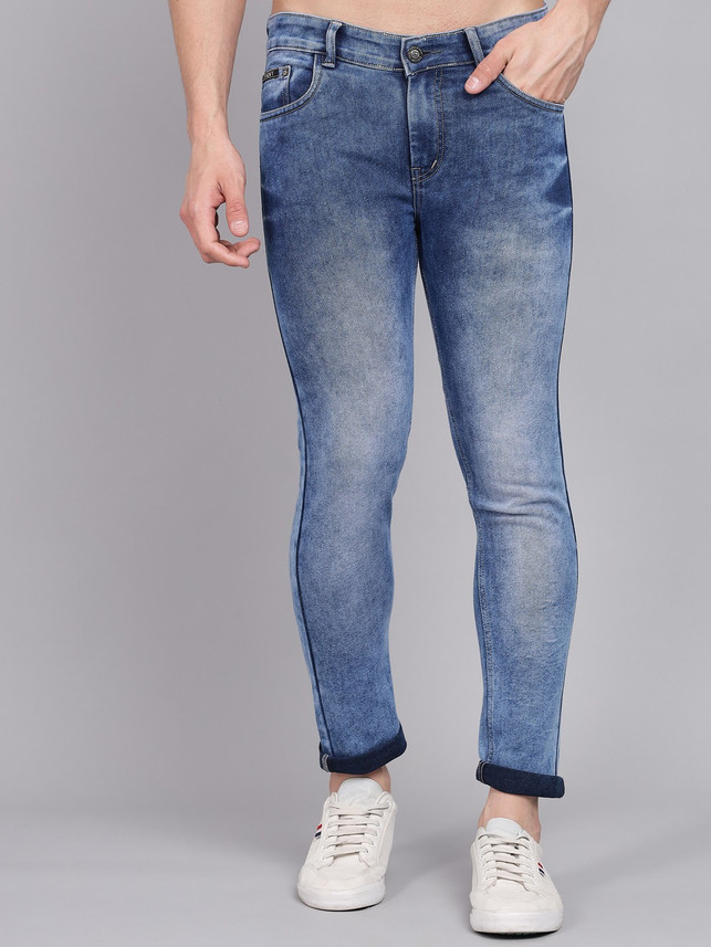 PSANT Slim Men Dark Blue Jeans - Buy 