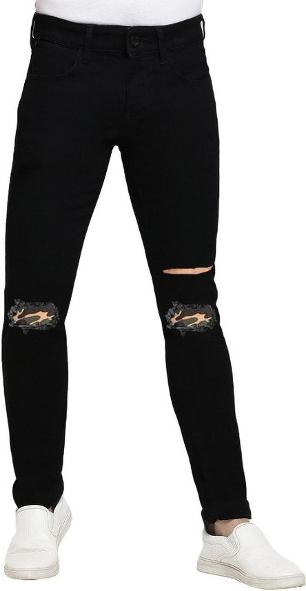 Wild Threads Slim Men Black Jeans - Buy 