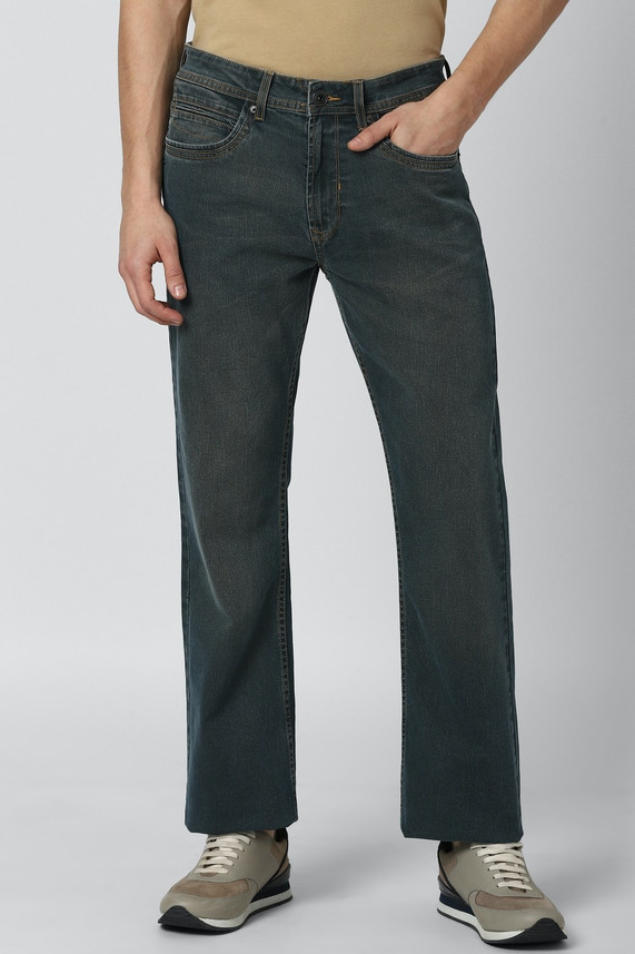 PETER ENGLAND Regular Men Grey Jeans 
