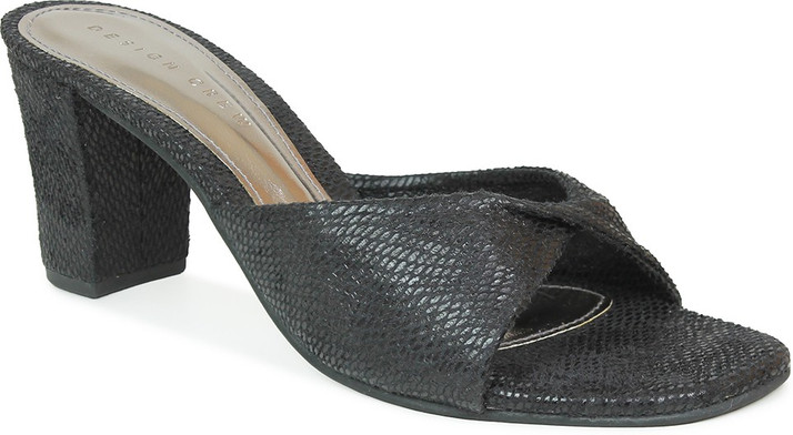 Design crew Women Black Heels - Buy 
