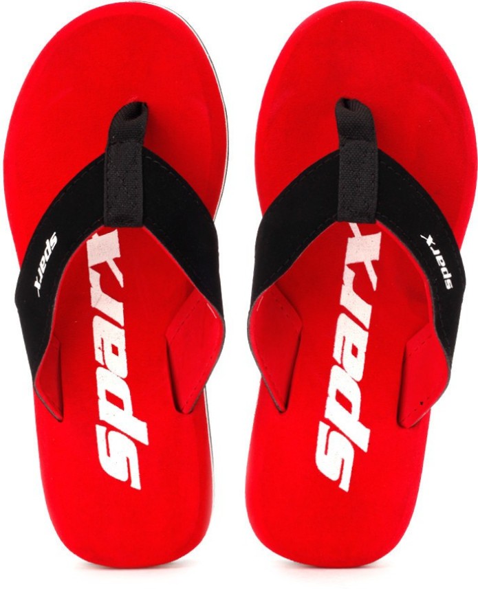 red sparx slippers