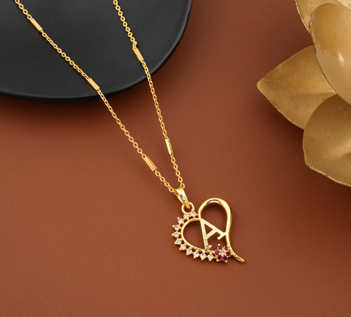 Jewel WORLD a letter pendant letter 