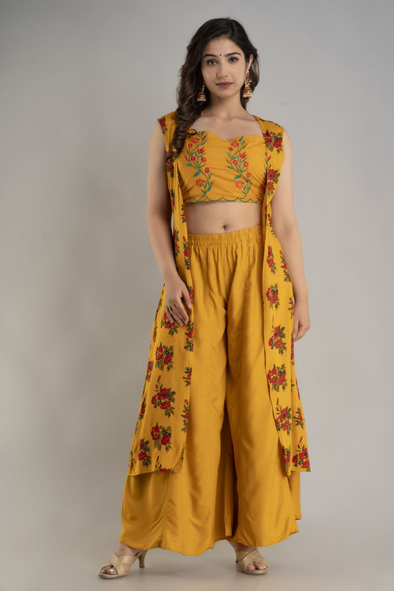 JAIPUR FASHION Women Ethnic Jacket, Top 